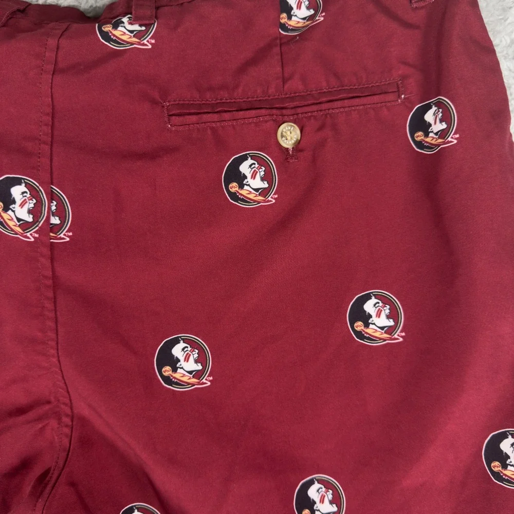 Florida State FSU Mens Ovation Game‎ Golf Shorts Garnet Size 36 - Picture 8 of 8